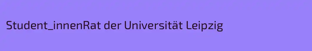 Student_innenRat der Universität Leipzig